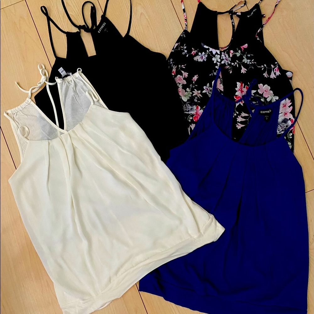 Express Top Bundle Nice worn once or twice still very nice.   All size med